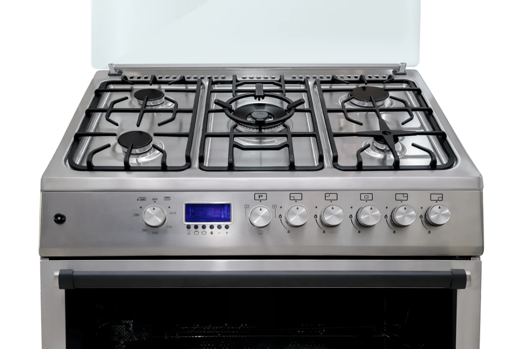 Schubert Gas Cooker 90cm with Fan - Stainless Steel   T2S96FG1