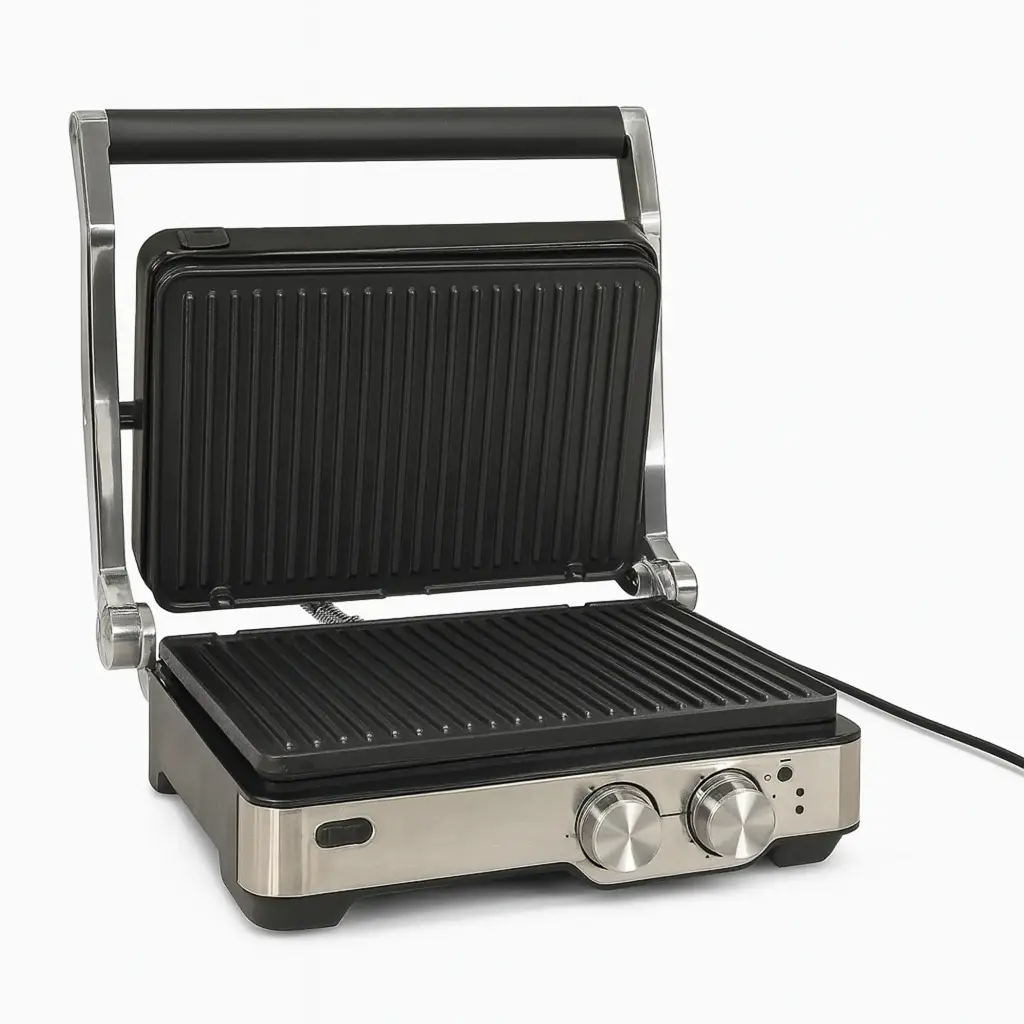 Newton Contact Grill 2400W openbook, removable plates