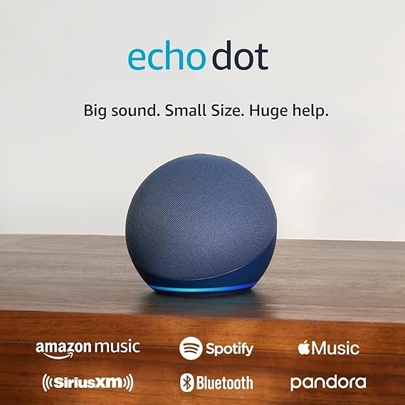 Amazon Echo Dot 5th Gen Smart speaker with Alexa - Blue