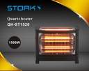 Stork Electric Heater 1500W - Black