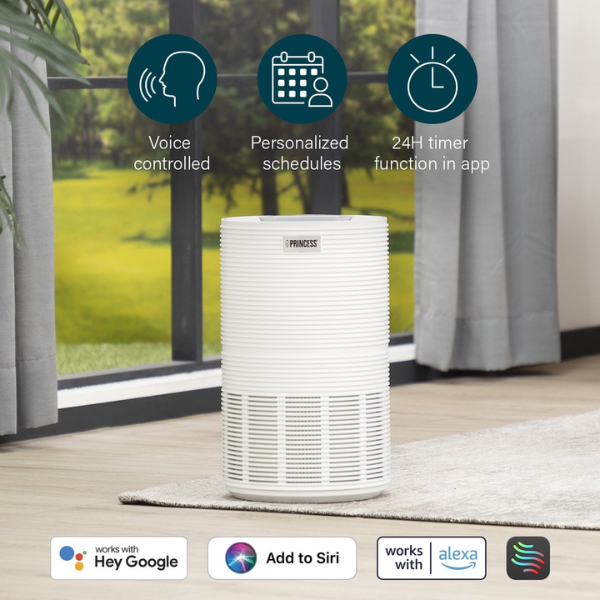 Princess Smart Air Purifier 160m³/H Voice Controlled