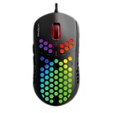 FanTech Gaming Mouse With Colored LED Lights Black