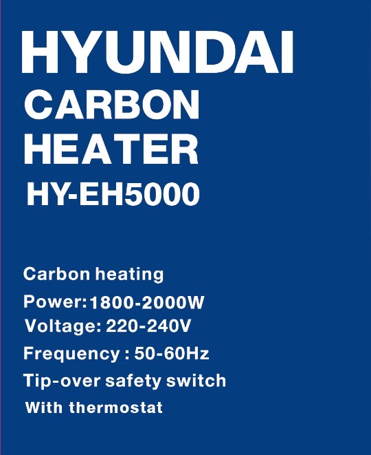 Hyundai Carbon Heater 2000W (NEW)