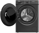 Chiq Washing Machine 8kg 1200rpm - Black