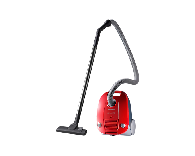 Samsung Vaccum Cleaner 2000W, Bag, 3L, Red 