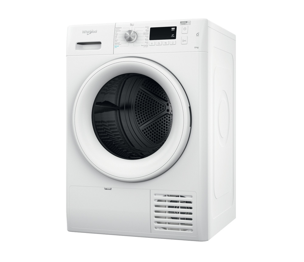 Whirlpool Condenser Dryer 8kg B Fresh Care Plus - White (NEW)