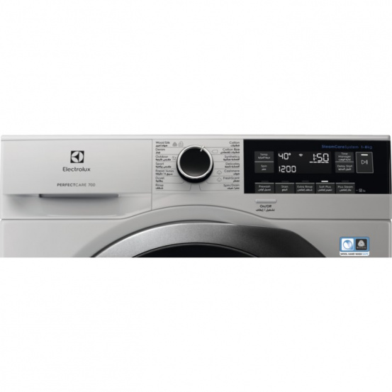 Electrolux Washing Machine 8kg 1400rpm Silver A+++