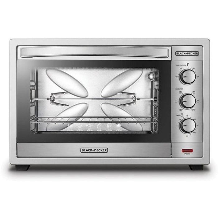 Black & Decker Electric Oven 62 Liters - Silver (TRO62RDG-B5)