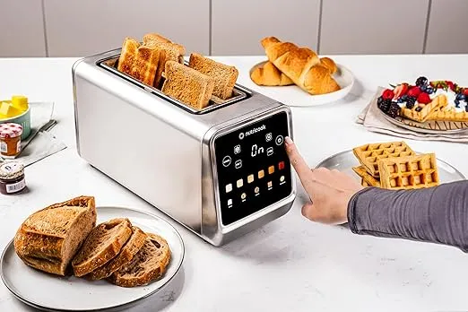 Nutricook 4-Slice Smart Toaster with Touch Screen NC-TS401