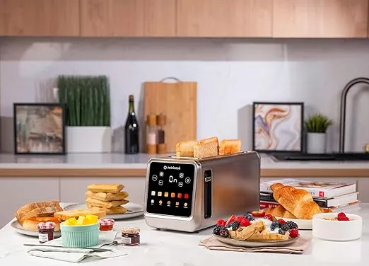 Nutricook 4-Slice Smart Toaster with Touch Screen NC-TS401