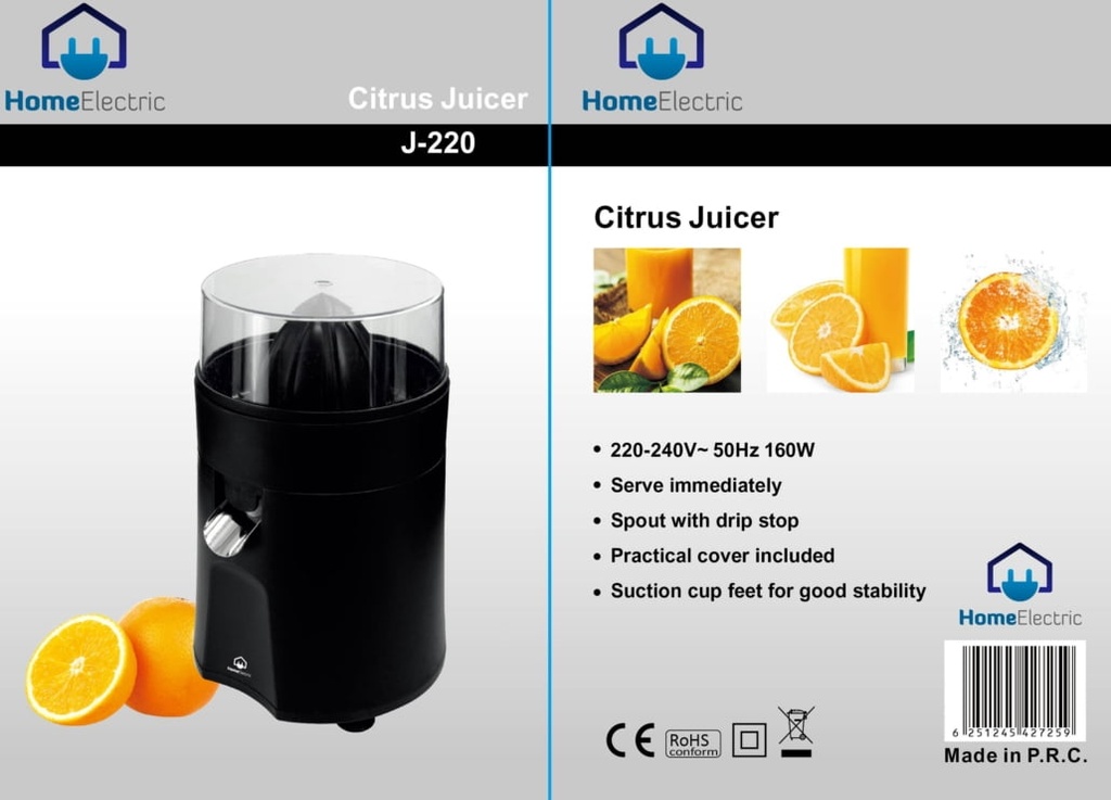 home electric citrus juicer