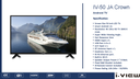 50" i view LED Smart Tv 4K Android - CROWN