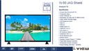 50" i view LED Smart Tv 4K Android - Shield ضد الكسر