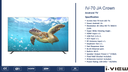 70" i view LED Smart Tv 4K Android - CROWN