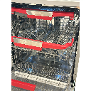 Dishwasher Storm 12Prog 3Basket Vortex A+++ SS door open
