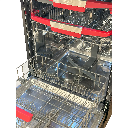Dishwasher Storm 12Prog 4Sprayers 3Basket Vortex A+++ Black Door open