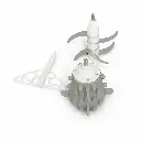 Chopper 3L 500W Glass Bowl Stainless Steel