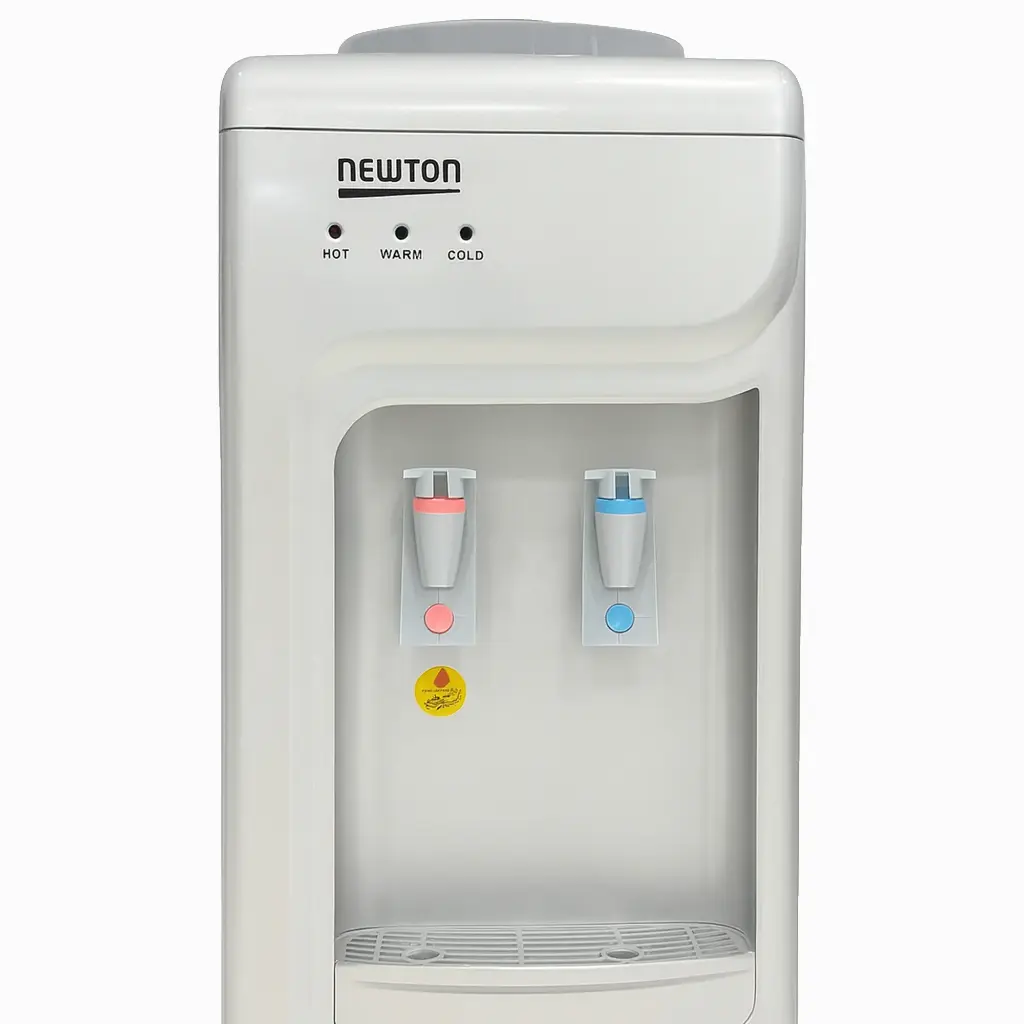 Water Cooler Stand Silver Newton