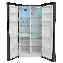 SidebySide Refrigerator 510Liter - Black Door open