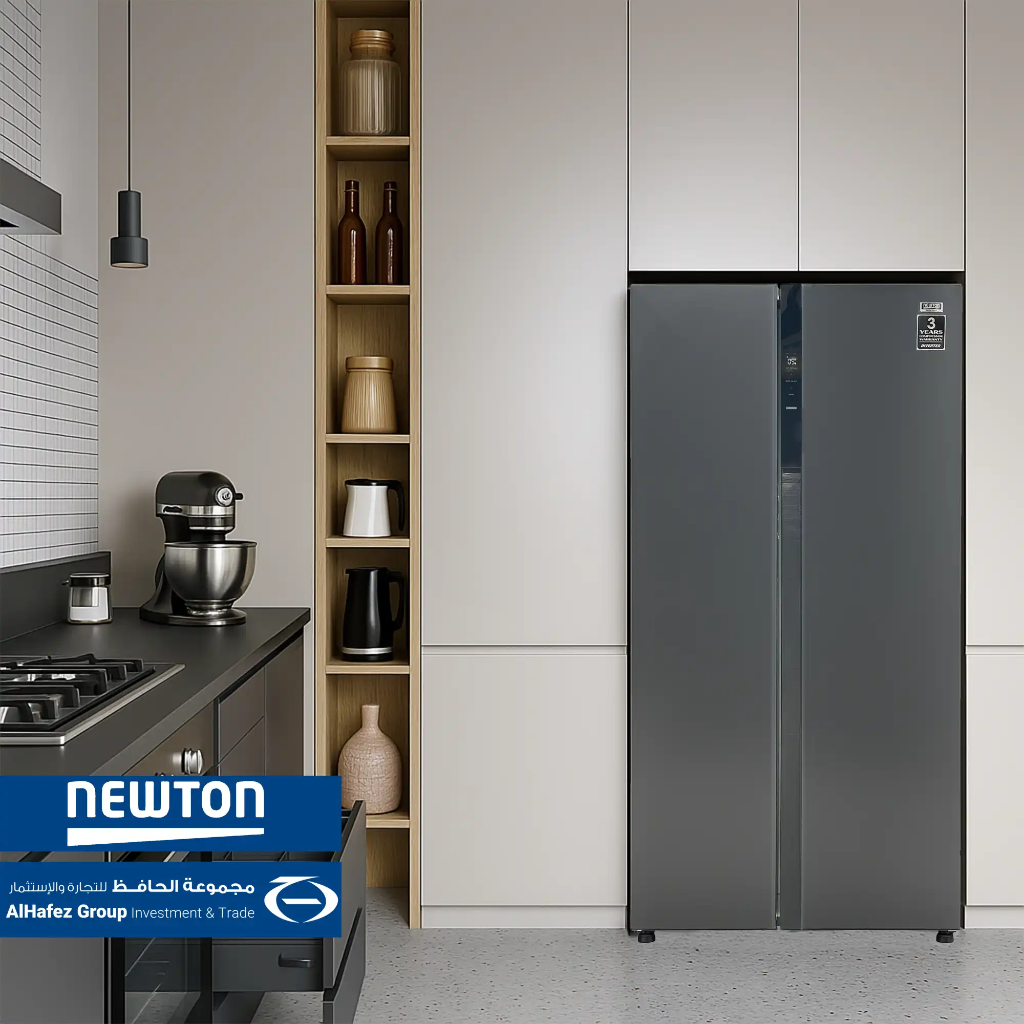 Mockup SidebySide Refrigerator 510Liter - Black