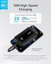 Anker Power Bank (10K, 30W, Built-In USB-C Cable) Zolo - B:ack