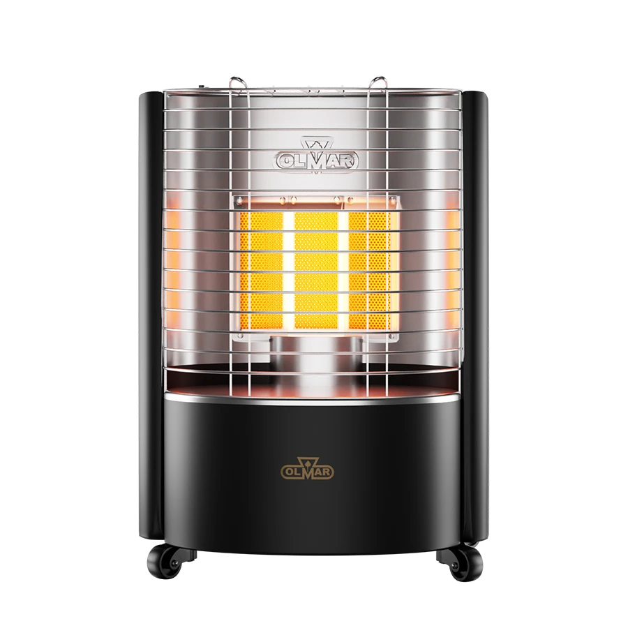Olmar Gas Heater 3 with Curved Reflector ECO1