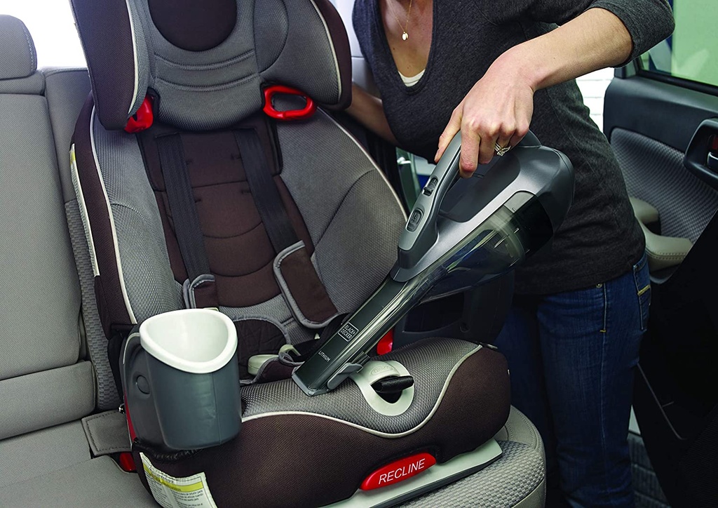 Black & Decker Minivac Cordless Dustbuster handheld vacuum cleaner 10.8Volts 2.0Ah (DVA320J)