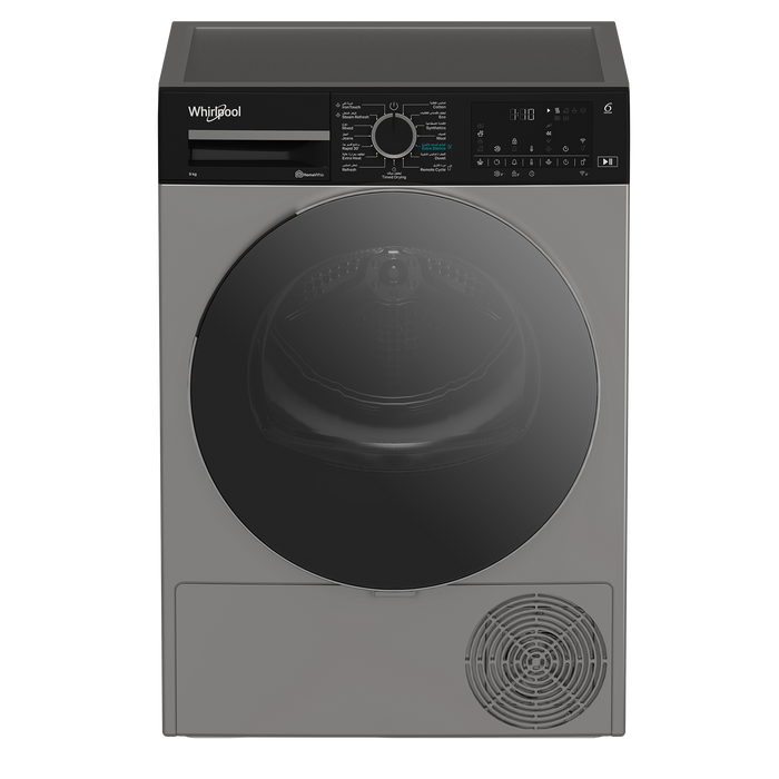 Whirlpool Dryer Tumble Dryer 9kg Condenser Heat Pump Wi-Fi A+++ Silver (WDH092C25SBMJ (NEW 0)