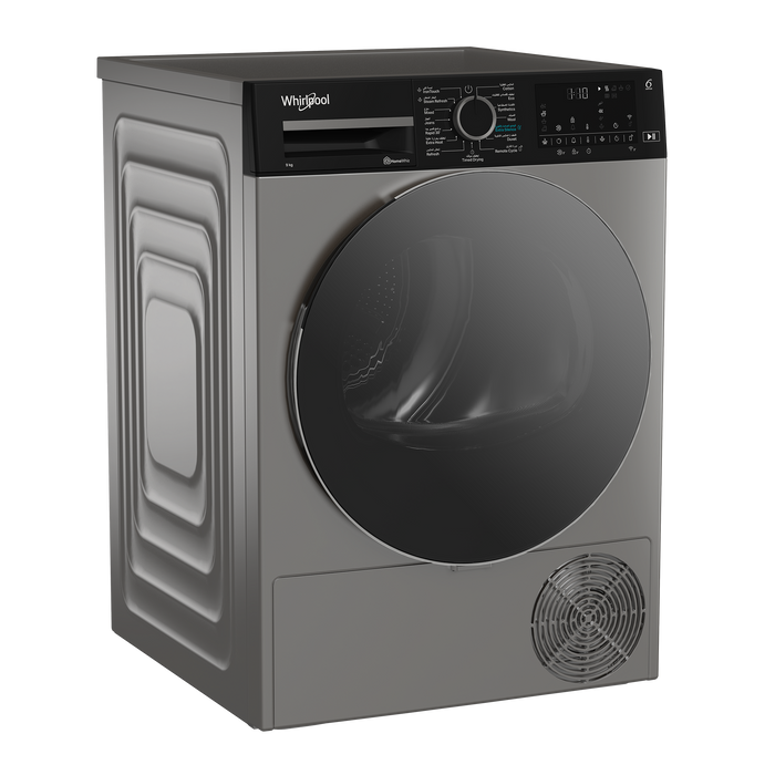 Whirlpool Dryer Tumble Dryer 9kg Condenser Heat Pump Wi-Fi A+++ Silver (WDH092C25SBMJ (NEW 0)
