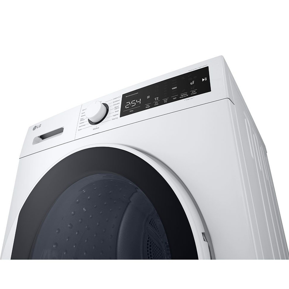 LG Dryer 8KG Dual Heat Pump A+++ White (NEW 0) RH80T2AP6RM.ABWPELF 