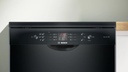 Bosch Dishwasher 6 Programs 3 Sprays 3 Rack 00Set - Black (SMS46NB20V ) Series 4
