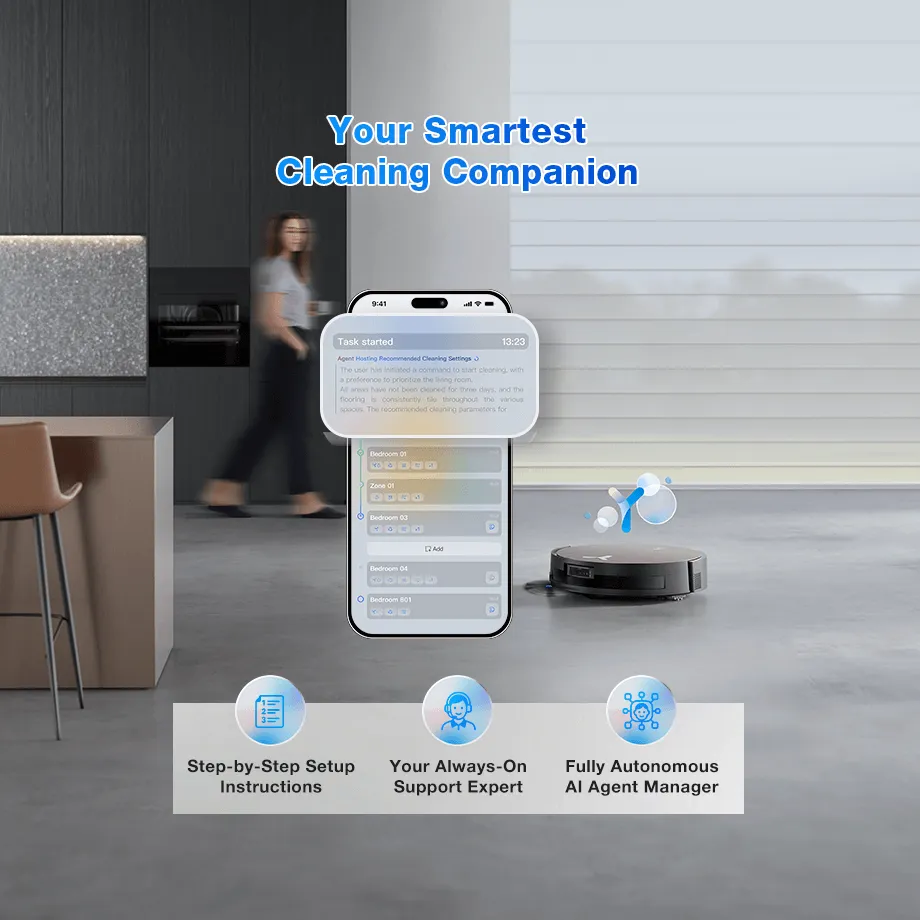 ECOVACS DEEBOT X11 OmniCyclone Robot Vacuum and Mop