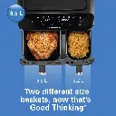 hamilton beach dual size air fryer 8.5l