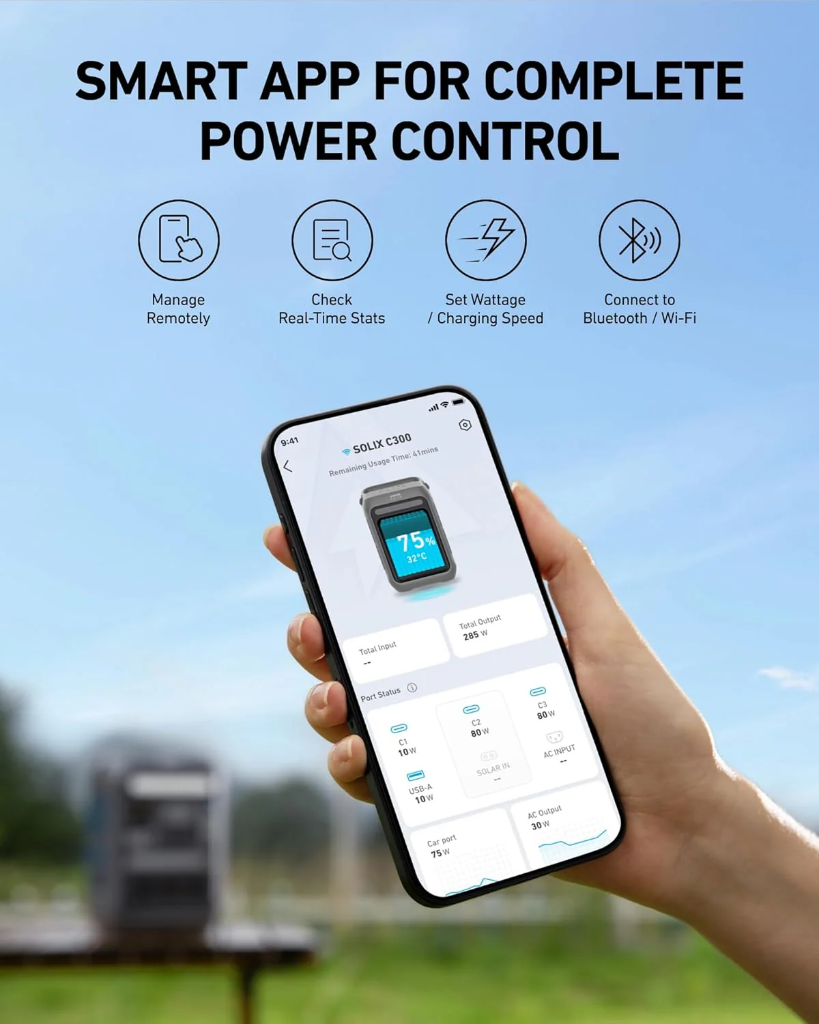 Anker SOLIX C300 Portable Power Station