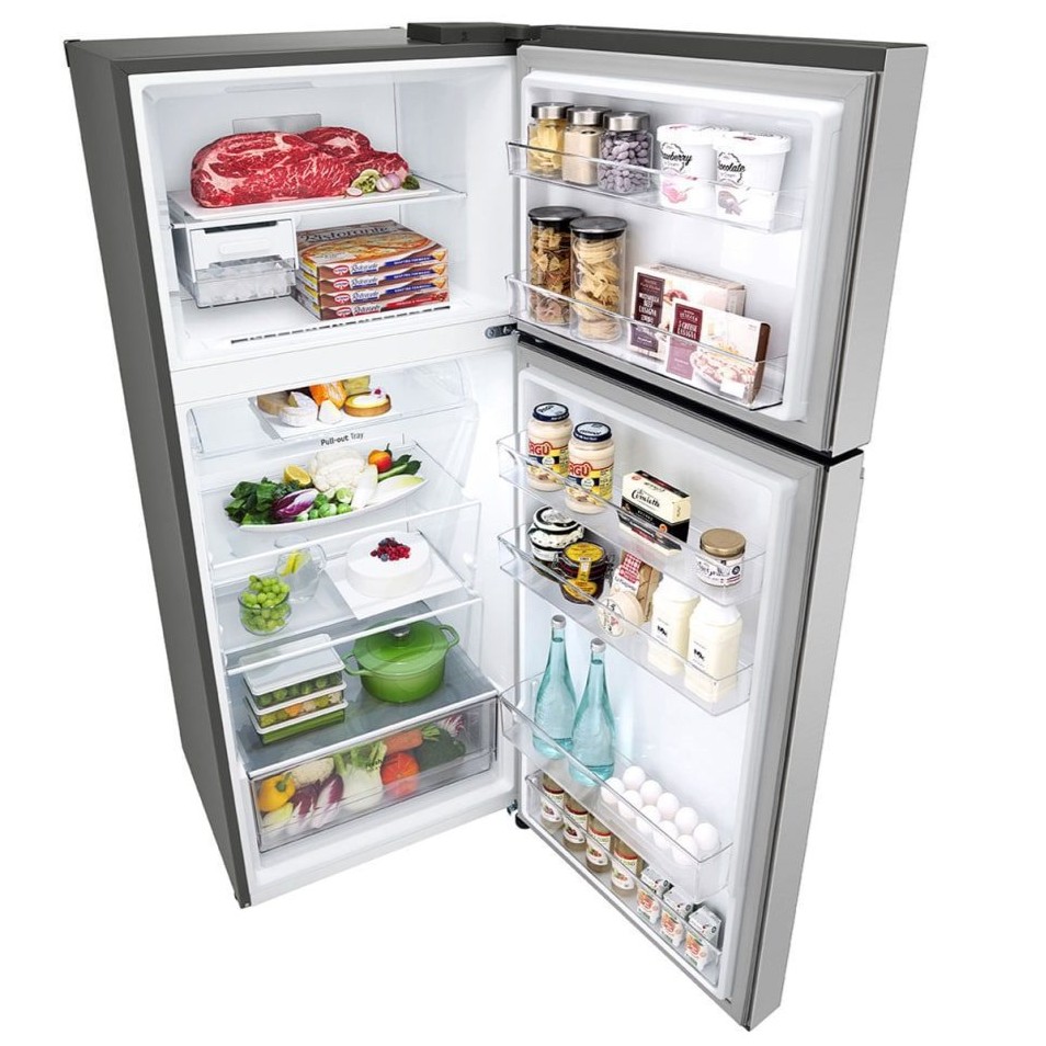 LG Refrigerator 423L Inverter - Shiny Steel (NEW)