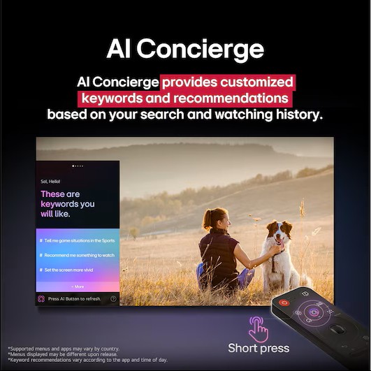 43" LG UHD 4k Smart TV 43 inch AI HDR10 webOS25 - UT85  (NEW)