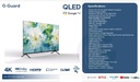 50" G Guard QLED Smart TV 4K GoogleTV - Spectra (50 CQG Spectra)
