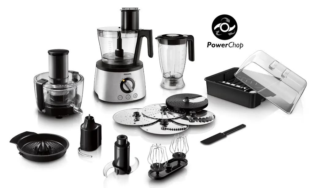 Philips 4-in-1 Food Processor 1300W (HR7778/01)