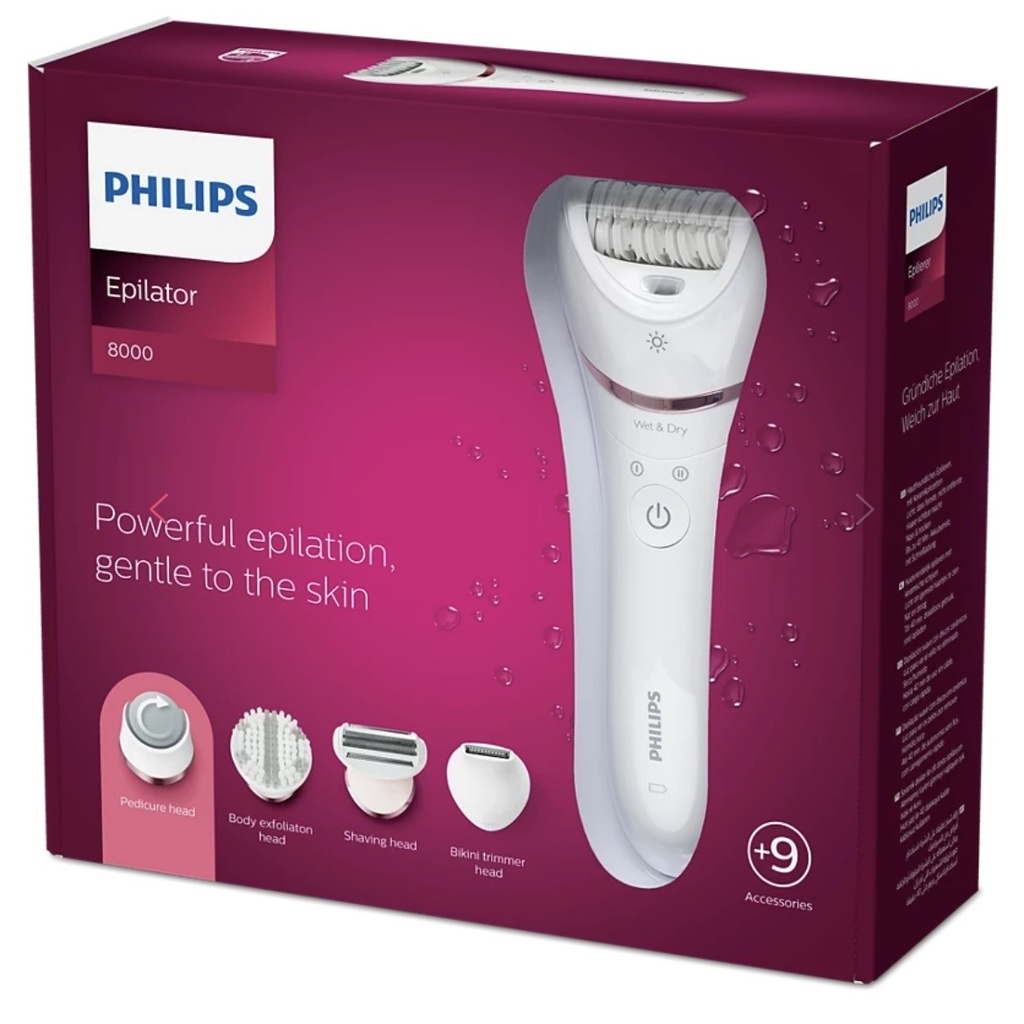 Philips Epilator (BRE740/11) NEW