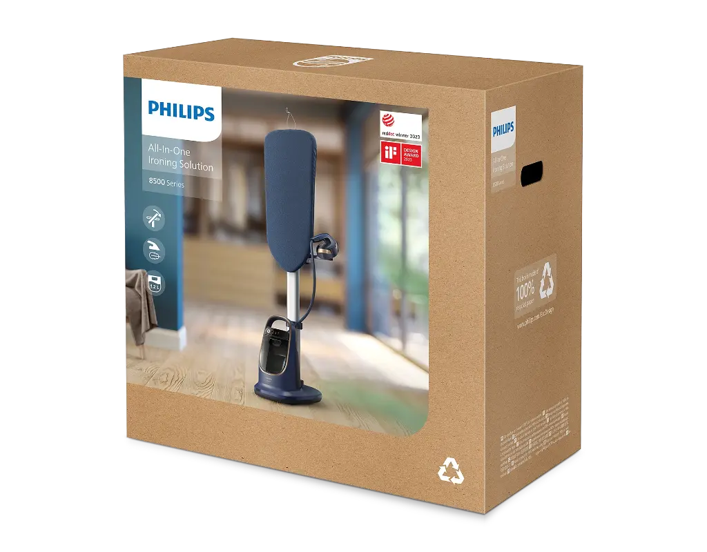 Philips Garment Steamer 2000W 1.2L  90g/min (NEW)