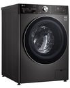 LG Washer Dryer 12/8kg Dual HeatPump - Black Steel (F4V9BCP2EE)