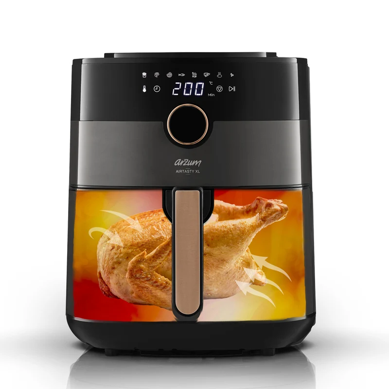 Arzum AirFryer XL 8 Program Digital - Rose Gold