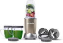 Nutribullet Pro Multi-Function High Speed Blender, Mixer System with Nutrient Extractor, Smoothie Maker, 900 Watts, 12 Piece Set, Champagne.