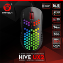 FanTech Gaming Mouse With Colored LED Lights Black