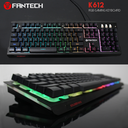 FanTech Soldier Gaming Keybaord  With Colored LED lights Black