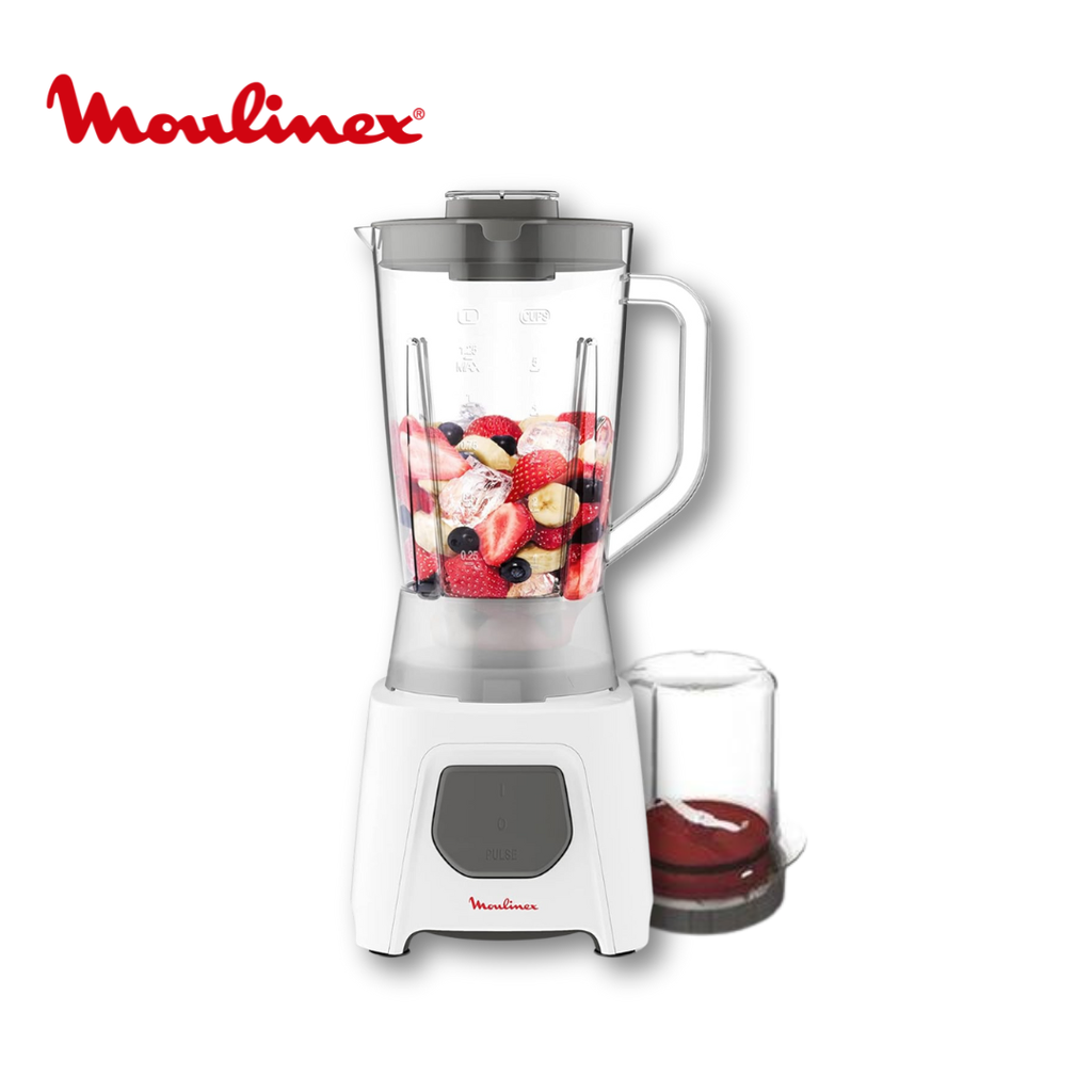 Moulinex Blender 450W 1.5Liter with Mill (LM2B2126)