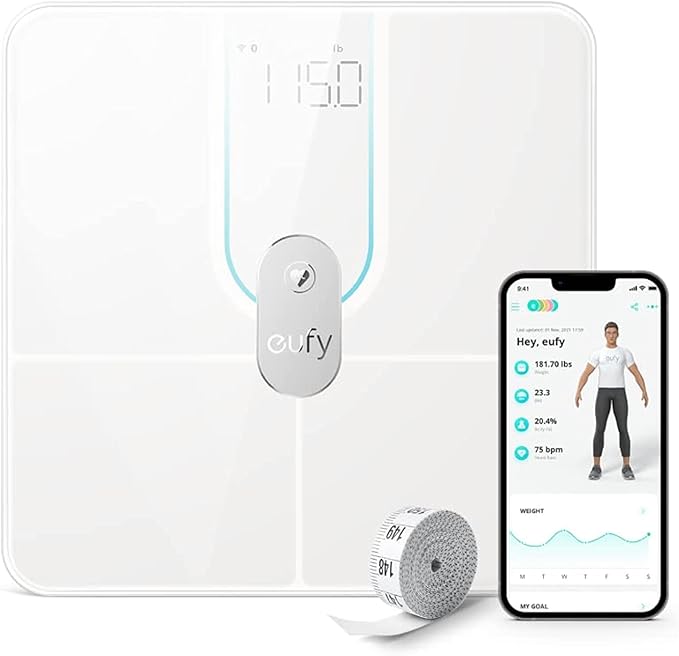 Eufy Smart Scale P2 Pro - White | HOME ESSENTIALS