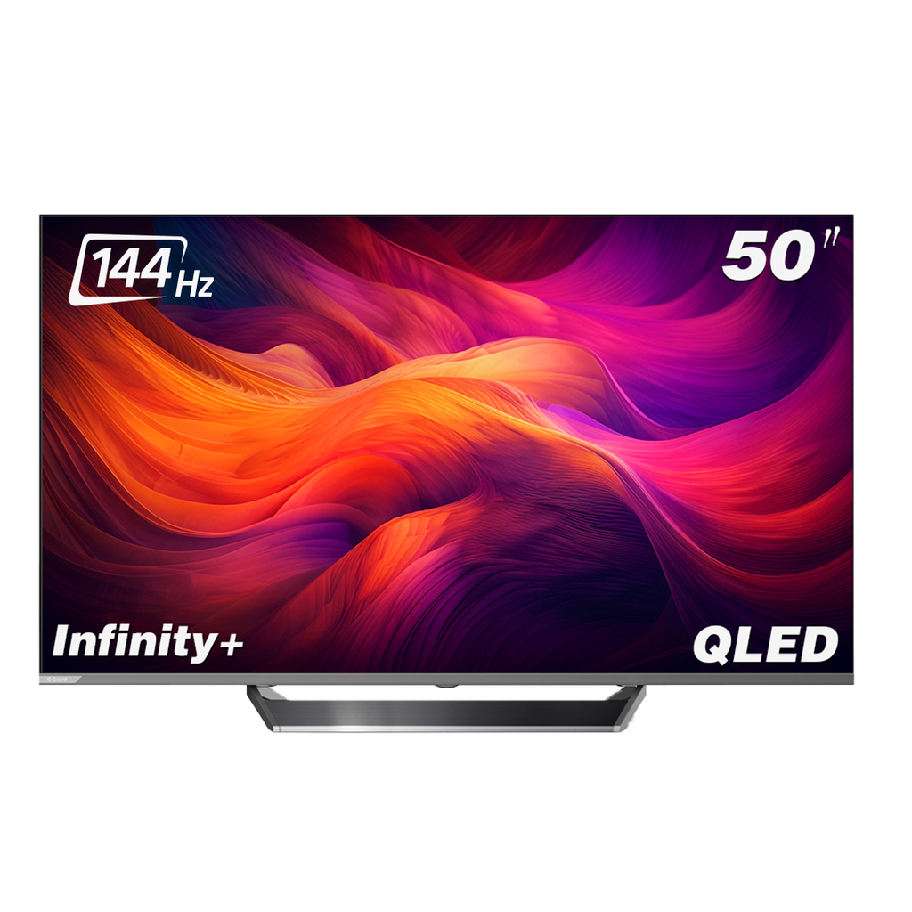 50" G Guard QLED Smart TV 4k GoogleTV - Infinity