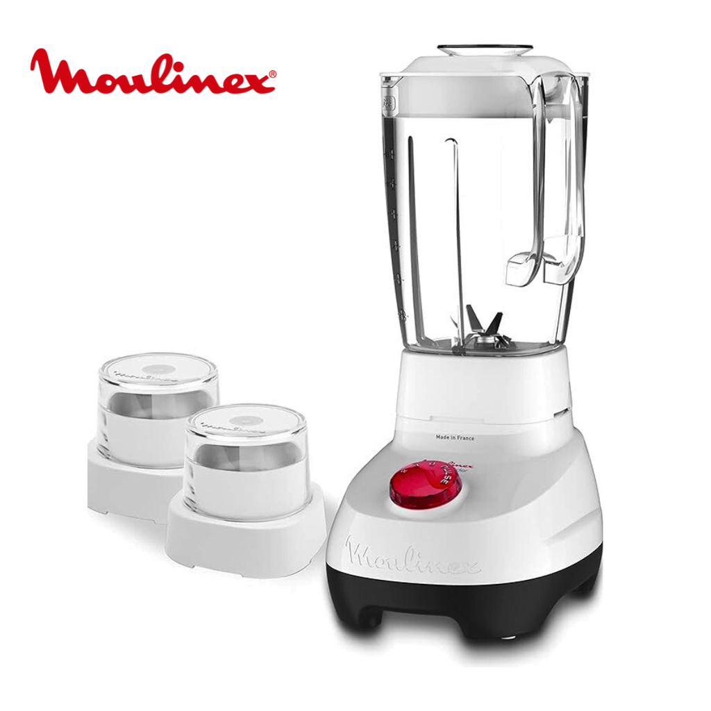 Moulinex SuperBlender 700W 2Liter with 2 Grater and Grinder (LM207125)