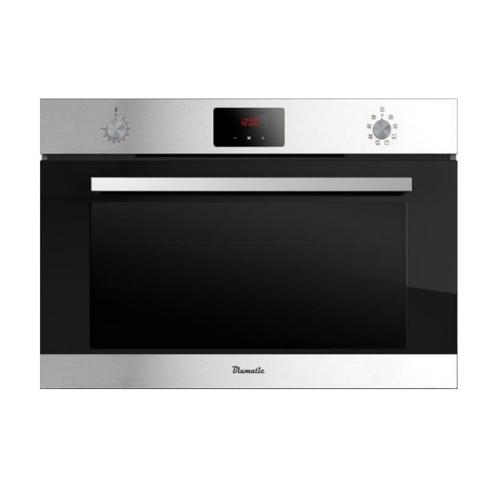 Blumatic 90cm built in Electric Oven 1 Convection Fans - Stainless steel